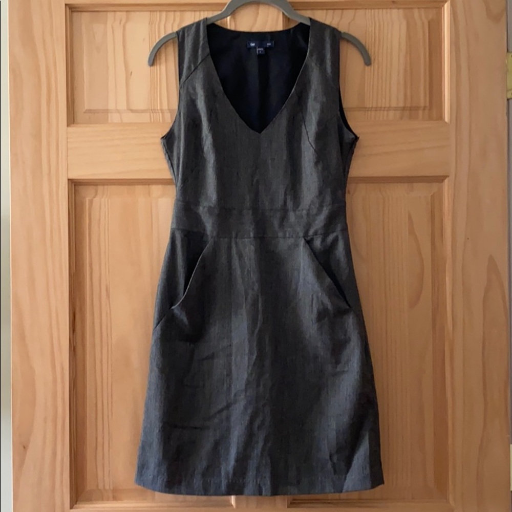 Dark gray dress